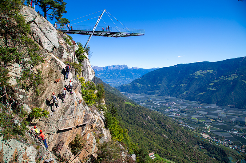 Via ferrata d’allenamento e per famiglie KNOTT